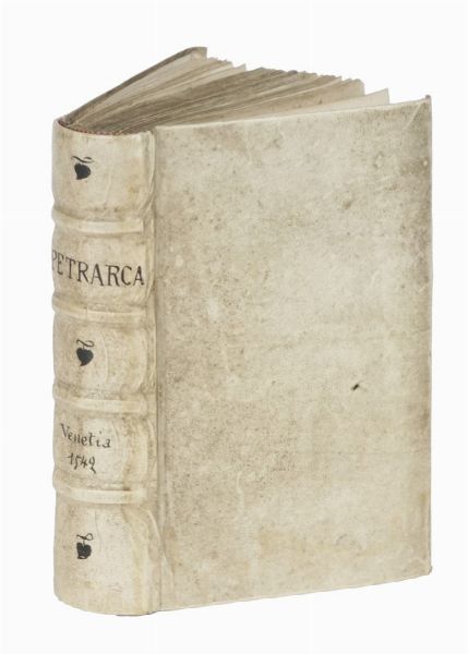 Francesco Petrarca : Il Petrarcha.  - Asta Libri, autografi e manoscritti - Associazione Nazionale - Case d'Asta italiane