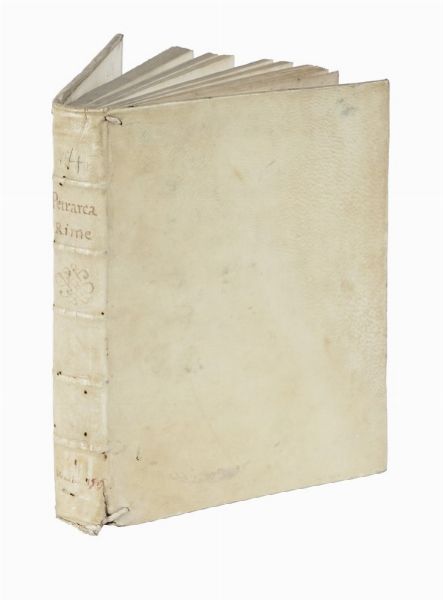Francesco Petrarca : Il Petrarcha con l'espositione d'Alessandro Vellutello.  - Asta Libri, autografi e manoscritti - Associazione Nazionale - Case d'Asta italiane