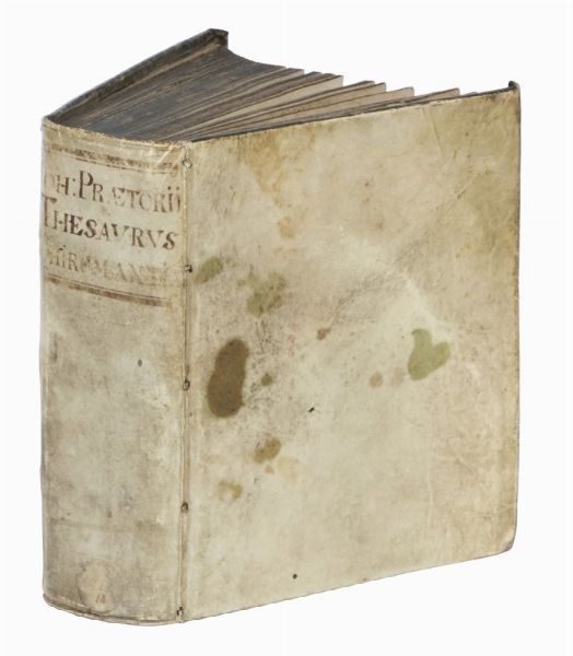 JOHANNES PRAETORIUS : Ludicrum chiromanticum Praetorii, seu thesaurus chiromantiae...  - Asta Libri, autografi e manoscritti - Associazione Nazionale - Case d'Asta italiane
