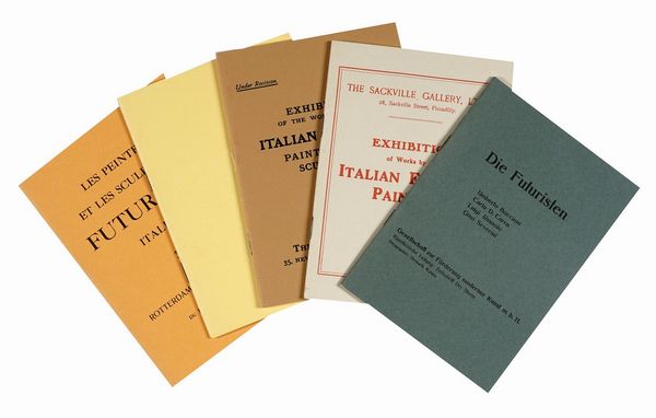 Esposizioni futuriste. 1912-1918.  - Asta Libri, autografi e manoscritti - Associazione Nazionale - Case d'Asta italiane