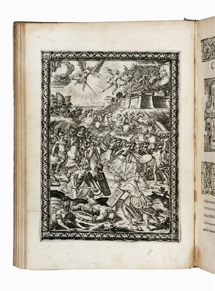 Torquato Tasso : La Gierusalemme liberata [...] con le figure di Bernardo Castello; e le Annotationi di Scipio Gentili, e di Giulio Guastavini.  - Asta Libri, autografi e manoscritti - Associazione Nazionale - Case d'Asta italiane