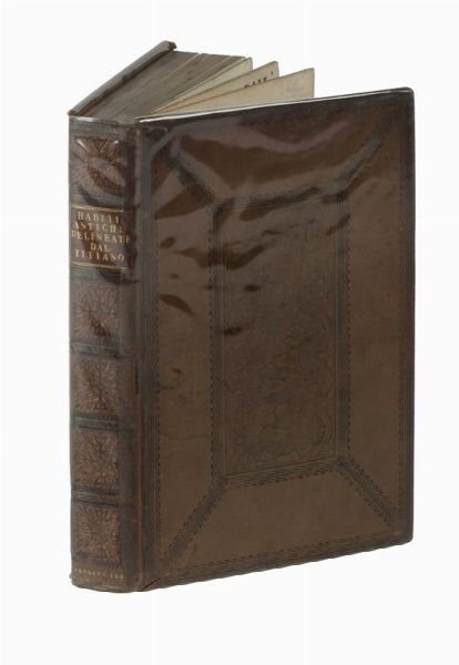 CESARE VECELLIO : Habiti antichi ouero Raccolta di figure delineate dal gran Titiano, e da Cesare Vecellio suo fratello, diligentemente intagliate, conforme alle nationi del mondo...  - Asta Libri, autografi e manoscritti - Associazione Nazionale - Case d'Asta italiane