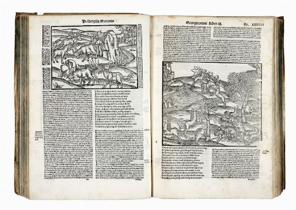 PUBLIUS VERGILIUS MARO : Vergilius cum commentarijs & figuris...  - Asta Libri, autografi e manoscritti - Associazione Nazionale - Case d'Asta italiane