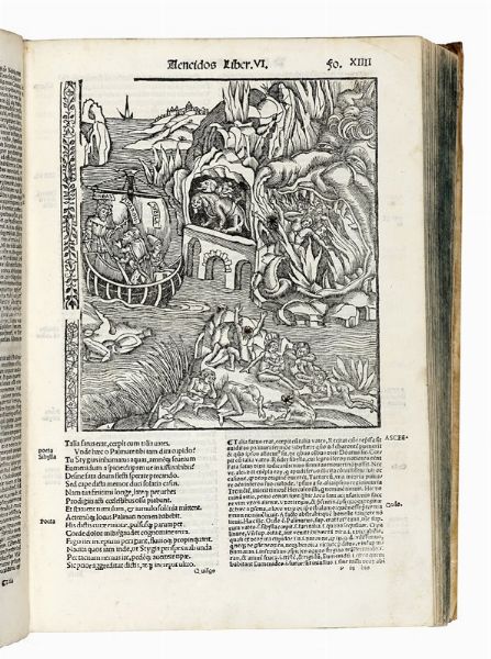 PUBLIUS VERGILIUS MARO : Vergilius cum commentarijs & figuris...  - Asta Libri, autografi e manoscritti - Associazione Nazionale - Case d'Asta italiane