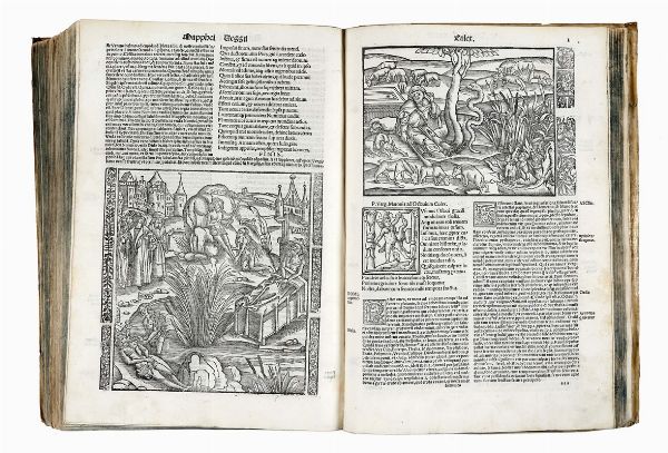 PUBLIUS VERGILIUS MARO : Vergilius cum commentarijs & figuris...  - Asta Libri, autografi e manoscritti - Associazione Nazionale - Case d'Asta italiane