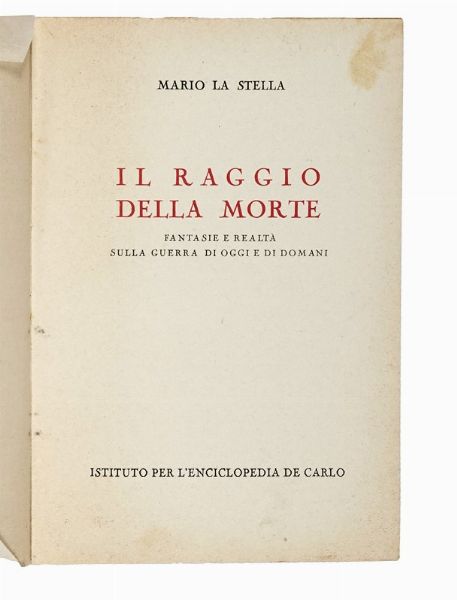 BRUNO [PSEUD. DI GINANNI CORRADINI BRUNO] CORRA : Sam Dunn  morto.  - Asta Libri, autografi e manoscritti - Associazione Nazionale - Case d'Asta italiane