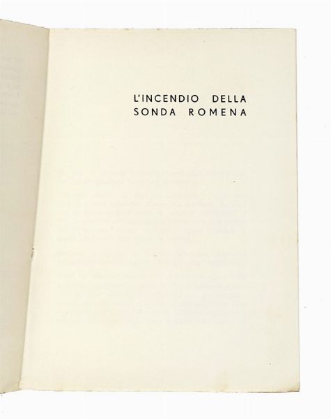 Filippo Tommaso Marinetti : Poemi simultanei futuristi.  - Asta Libri, autografi e manoscritti - Associazione Nazionale - Case d'Asta italiane