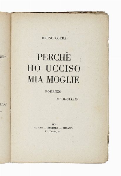 CLEMENTE RBORA : Frammenti lirici.  - Asta Libri, autografi e manoscritti - Associazione Nazionale - Case d'Asta italiane