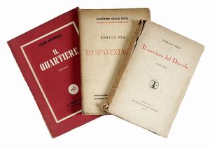 ENRICO PEA : Lo Spaventacchio.  - Asta Libri, autografi e manoscritti - Associazione Nazionale - Case d'Asta italiane