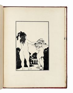 AUBREY BEARDSLEY : A Book of Fifty Drawings [...]. With an iconography by Aymer Vallance.  - Asta Libri, autografi e manoscritti - Associazione Nazionale - Case d'Asta italiane