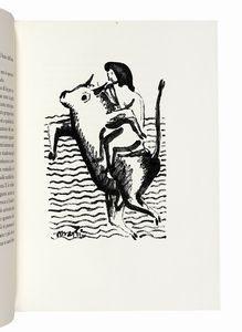 MASSIMO BONTEMPELLI : Viaggio d'Europa. Con litografie di Arturo Martini.  - Asta Libri, autografi e manoscritti - Associazione Nazionale - Case d'Asta italiane