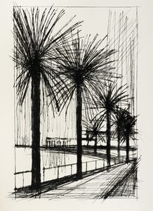 Bernard Buffet : Naples [...]. Gravures de Bernard Buffet.  - Asta Libri, autografi e manoscritti - Associazione Nazionale - Case d'Asta italiane