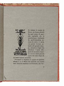 BRUNO DA OSIMO : Scelta di suoi ex-libris.  - Asta Libri, autografi e manoscritti - Associazione Nazionale - Case d'Asta italiane
