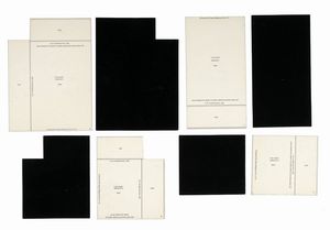 Antonio Dias : Raccolta di 12 opere di Arte Concettuale internazionale.  - Asta Libri, autografi e manoscritti - Associazione Nazionale - Case d'Asta italiane