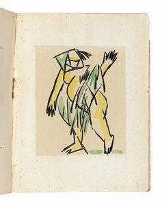 ELI [PSEUD. DI ZDANEVICH ILIA MIKHAILOVICH] EGANBYURI : Natalya Goncharova. Mikhail Larionov.  - Asta Libri, autografi e manoscritti - Associazione Nazionale - Case d'Asta italiane