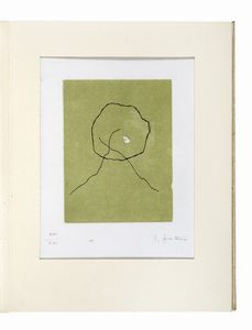 LUCIO FONTANA : Dix eaux-fortes. Illustres par Alain Jouffroy. L'pe dans l'eau. En hommage  Lucio Fontana.  - Asta Libri, autografi e manoscritti - Associazione Nazionale - Case d'Asta italiane