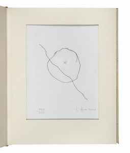 LUCIO FONTANA : Dix eaux-fortes. Illustres par Alain Jouffroy. L'pe dans l'eau. En hommage  Lucio Fontana.  - Asta Libri, autografi e manoscritti - Associazione Nazionale - Case d'Asta italiane