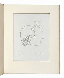 LUCIO FONTANA : Dix eaux-fortes. Illustres par Alain Jouffroy. L'pe dans l'eau. En hommage  Lucio Fontana.  - Asta Libri, autografi e manoscritti - Associazione Nazionale - Case d'Asta italiane