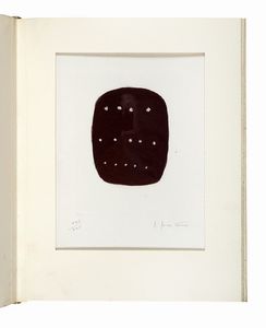LUCIO FONTANA : Dix eaux-fortes. Illustres par Alain Jouffroy. L'pe dans l'eau. En hommage  Lucio Fontana.  - Asta Libri, autografi e manoscritti - Associazione Nazionale - Case d'Asta italiane