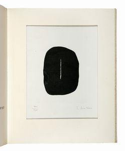 LUCIO FONTANA : Dix eaux-fortes. Illustres par Alain Jouffroy. L'pe dans l'eau. En hommage  Lucio Fontana.  - Asta Libri, autografi e manoscritti - Associazione Nazionale - Case d'Asta italiane
