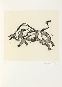 Francesco Messina : Cavalli e Tori.  - Asta Libri, autografi e manoscritti - Associazione Nazionale - Case d'Asta italiane