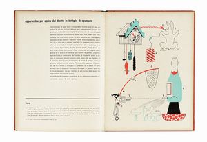 BRUNO MUNARI : Le macchine di Munari.  - Asta Libri, autografi e manoscritti - Associazione Nazionale - Case d'Asta italiane