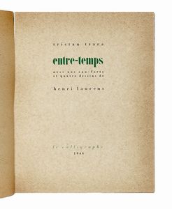 TRISTAN TZARA - Entre-temps.