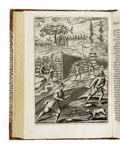 EUGENIO RAIMONDI : Delle caccie [...] libri quattro aggiuntovi 'n questa nuova 'mpressione il quinto libro della villa.  - Asta Libri, autografi e manoscritti - Associazione Nazionale - Case d'Asta italiane