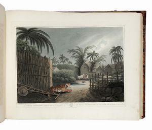 THOMAS WILLIAMSON : Oriental Field Sports, Being a Complete, Detailed, and Accurate Description of the Wild Sports of the East...  - Asta Libri, autografi e manoscritti - Associazione Nazionale - Case d'Asta italiane