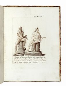 FRANCESCO MARIA SOLDINI : Il Reale Giardino di Boboli nella sua Pianta e nelle sue Statue.  - Asta Libri, autografi e manoscritti - Associazione Nazionale - Case d'Asta italiane