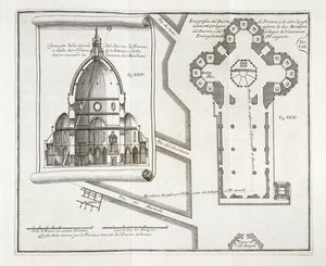 LEONARDO XIMENES : Del vecchio e nuovo Gnomone Fiorentino e delle osservazioni astronomiche fisiche ed architettoniche fatte nel verificarne la costruzione...  - Asta Libri, autografi e manoscritti - Associazione Nazionale - Case d'Asta italiane