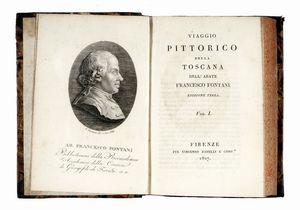 Francesco Fontani - Viaggio pittorico della Toscana [...]. Edizione terza. Volume I (-VI).