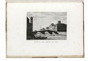 BERNARDINO ROSASPINA : Viaggio storico e pittorico ossia guida della Toscana...  - Asta Libri, autografi e manoscritti - Associazione Nazionale - Case d'Asta italiane