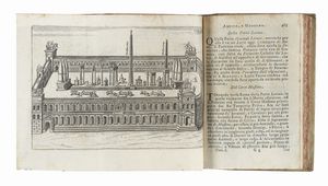 Roma antica, e moderna o sia Nuova descrizione di tutti gl'edifizj antichi, e moderni sagri, e profani della citta di Roma: co' nomi degl'autori di tutte le opere di architettura, scultura, e pittura [...] duecento e piu figure in rame...  - Asta Libri, autografi e manoscritti - Associazione Nazionale - Case d'Asta italiane