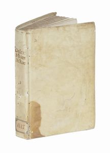 BERNARDINO BERNARDINI : Descrizione del nuovo ripartimento de' rioni di Roma fatto per ordine di N.S. papa Benedetto XIV...  - Asta Libri, autografi e manoscritti - Associazione Nazionale - Case d'Asta italiane