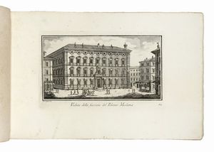 Giovanni Maria Cassini : Nuova Raccolta delle migliori vedute antiche e moderne di Roma...  - Asta Libri, autografi e manoscritti - Associazione Nazionale - Case d'Asta italiane