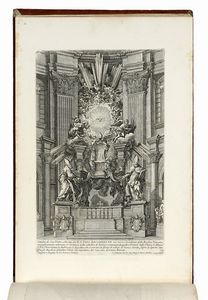 GIOVANNI BATTISTA FALDA : Il nuovo teatro delle fabriche, et edificii, in prospettiva di Roma moderna [...] Libro primo (-terzo).  - Asta Libri, autografi e manoscritti - Associazione Nazionale - Case d'Asta italiane