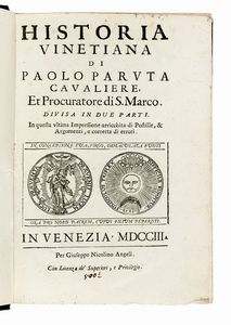 Paolo Paruta - Historia Vinetiana...