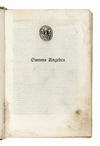 ANGELO (DA) CHIVASSO - Summa angelica.