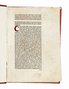 Bonaventura da Bagnorea (santo) - [Meditationes vitae Christi] Incomenza il tractato dela vita con le meditatione del nostro saluatore meser yesu cristo compillato per lo seraphico doctor meser Bonauentura cardinale de lordine di frati minori.