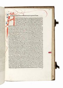 GIOVANNI NANNI : [Auctores vetustissimi]. Fratris Ioannis Annii Viterbensis ordinis predicatorum Theologiae professoris: super opera de Antiquitatibus confecta prefatio incipit.  - Asta Libri, autografi e manoscritti - Associazione Nazionale - Case d'Asta italiane