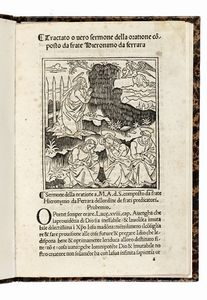 GIROLAMO SAVONAROLA - Sermone dell'orazione.