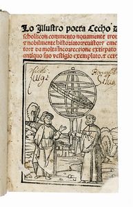 CECCO D'ASCOLI CECCO D'ASCOLI - [L'Acerba] Lo Illustro poeta Cecho Dascholi: con commento nouamente trouato: & nobilmente historiato: reuisto: & emendato: & da molta incorrectione extirpato & da antiquo suo vestigio exemplato. & cetera.