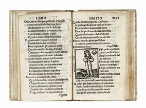CECCO D'ASCOLI CECCO D'ASCOLI : [L'Acerba] Lo Illustro poeta Cecho Dascholi: con commento nouamente trouato: & nobilmente historiato: reuisto: & emendato: & da molta incorrectione extirpato & da antiquo suo vestigio exemplato. & cetera.  - Asta Libri, autografi e manoscritti - Associazione Nazionale - Case d'Asta italiane