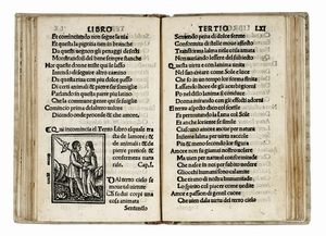 CECCO D'ASCOLI CECCO D'ASCOLI : [L'Acerba] Lo Illustro poeta Cecho Dascholi: con commento nouamente trouato: & nobilmente historiato: reuisto: & emendato: & da molta incorrectione extirpato & da antiquo suo vestigio exemplato. & cetera.  - Asta Libri, autografi e manoscritti - Associazione Nazionale - Case d'Asta italiane