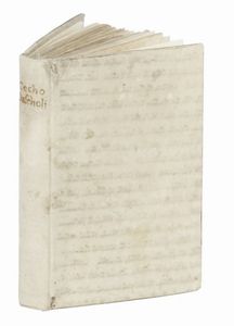 CECCO D'ASCOLI CECCO D'ASCOLI : [L'Acerba] Lo Illustro poeta Cecho Dascholi: con commento nouamente trouato: & nobilmente historiato: reuisto: & emendato: & da molta incorrectione extirpato & da antiquo suo vestigio exemplato. & cetera.  - Asta Libri, autografi e manoscritti - Associazione Nazionale - Case d'Asta italiane