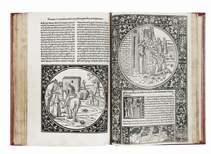 Hieronymus (santo) : Vita di sancti Padri vulgariter historiada.  - Asta Libri, autografi e manoscritti - Associazione Nazionale - Case d'Asta italiane