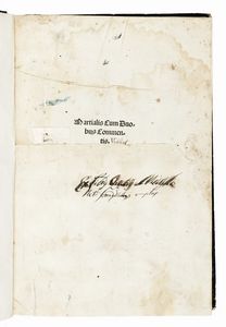 MARCUS VALERIO MARTIALIS - Cum duobus commentis.