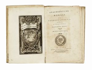 Lotto di 8 opere del Settecento.  - Asta Libri, autografi e manoscritti - Associazione Nazionale - Case d'Asta italiane