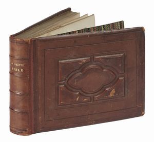 La Sainte bible contenant le Vieil et le Nouveau Testament enrichie de plusieurs belles figures...  - Asta Libri, autografi e manoscritti - Associazione Nazionale - Case d'Asta italiane